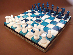 alabaster chess