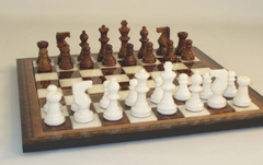 alabaster chess sets