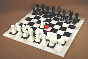 brown chess sets
