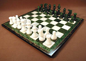 green chess sets