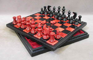brown chess sets