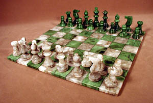 brown chess sets