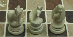 Stone Chess pieces