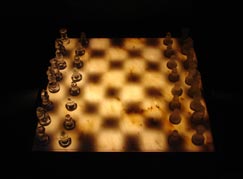 illuminated chess sets