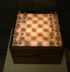 illuminated chess sets
