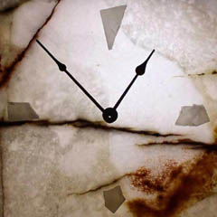 white green onyx wall clocks