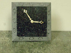 Gold Blush Stone Wall Clocks