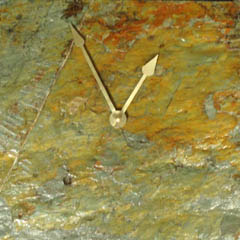 stone wall clocks